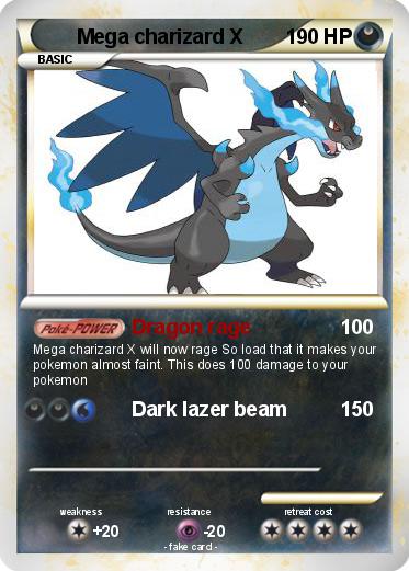 Pokemon Mega charizard X