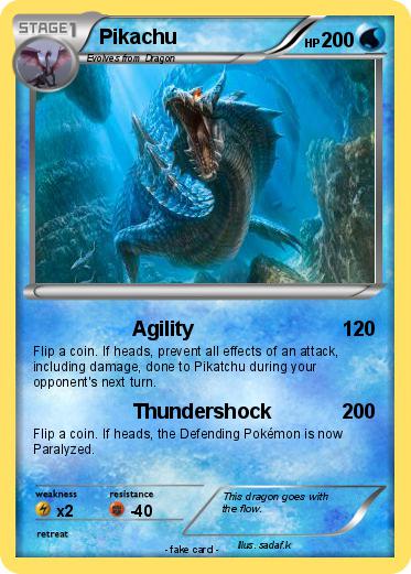 Pokemon Water dragon