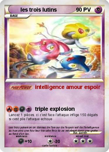 Pokemon les trois lutins