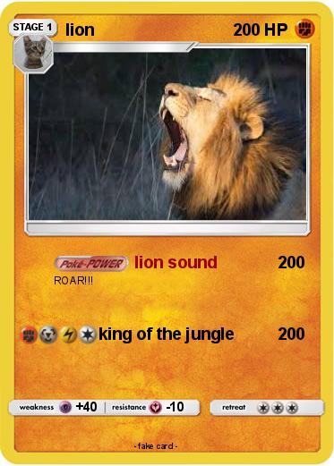Pokemon lion