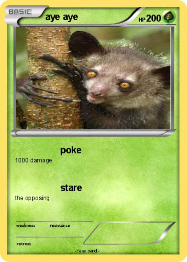 Pokemon aye aye