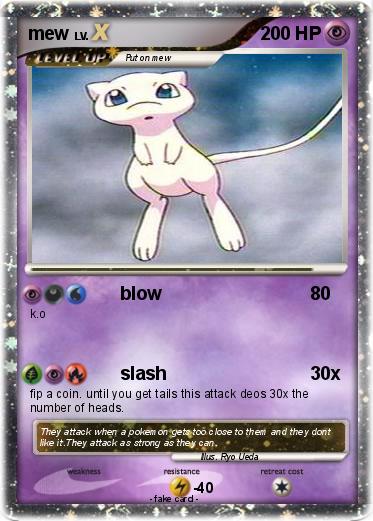 Pokemon mew