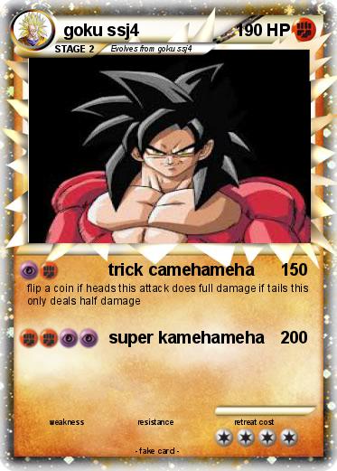 Pokemon goku ssj4
