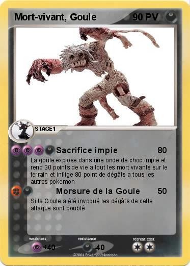 Pokemon Mort-vivant, Goule