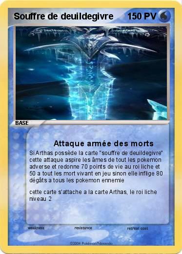 Pokemon Souffre de deuildegivre