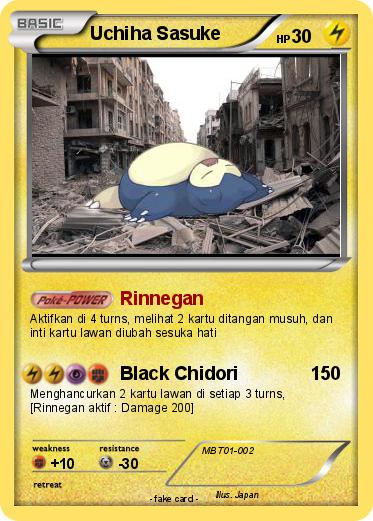 Pokemon Uchiha Sasuke