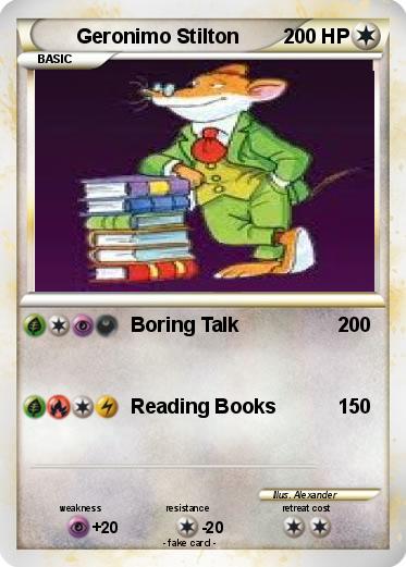 Pokemon Geronimo Stilton