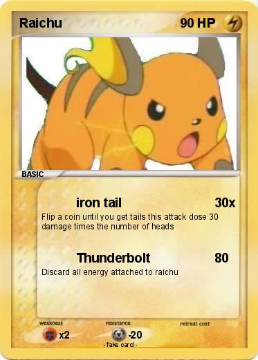 Pokemon Raichu