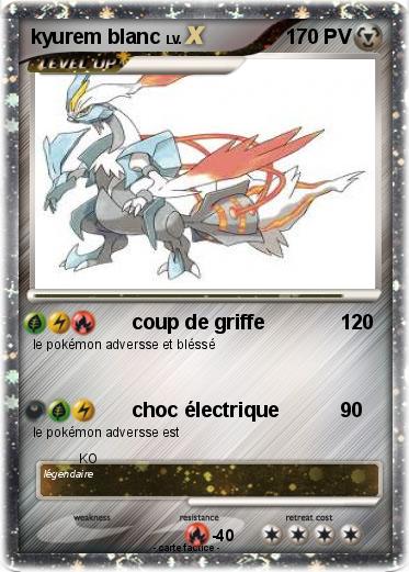 Pokemon kyurem blanc