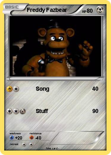 Pokemon Freddy Fazbear