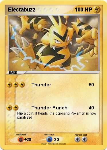 Pokemon Electabuzz