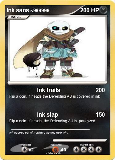 Pokemon Ink sans
