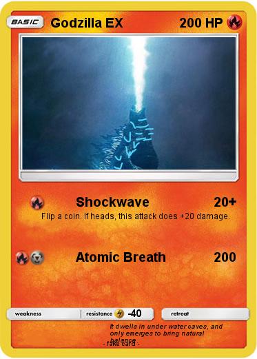 Pokemon Godzilla EX