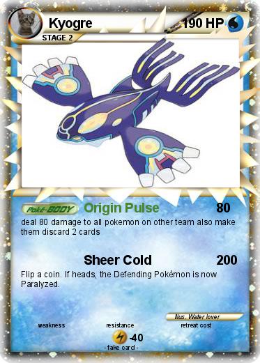 Pokemon Kyogre