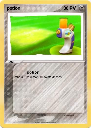 Pokemon potion