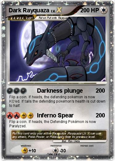 Pokemon Dark Rayquaza