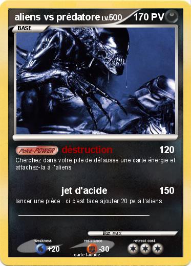 Pokemon aliens vs prédatore