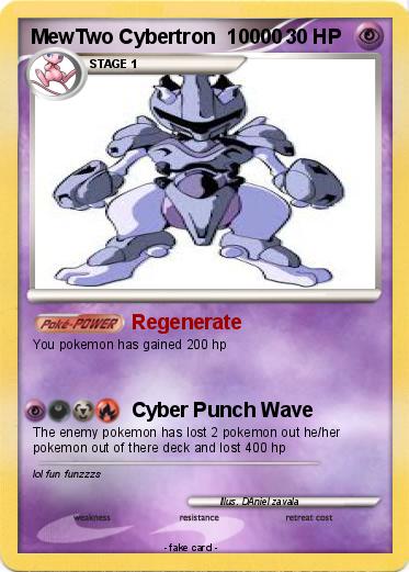 Pokemon MewTwo Cybertron  10000