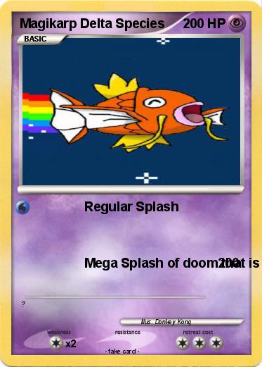 Pokemon Magikarp Delta Species