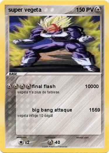 Pokemon super vegeta