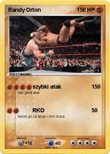 Pokemon Randy Orton