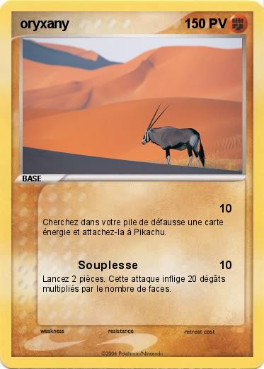 Pokemon oryxany