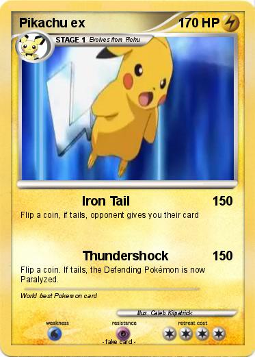 Pokemon Pikachu ex