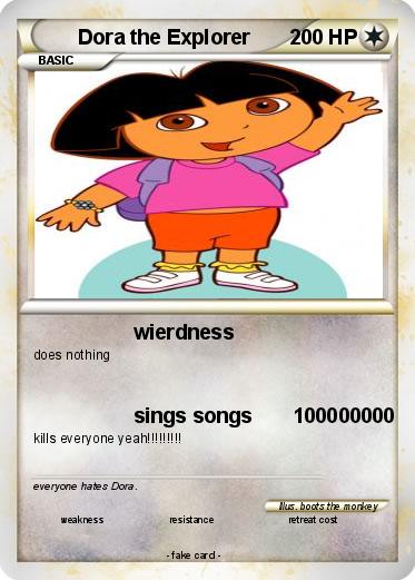 Pokemon Dora the Explorer