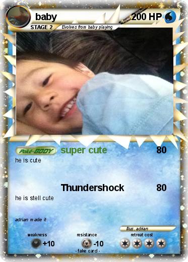 Pokemon baby