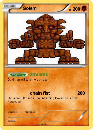 Pokemon Golem