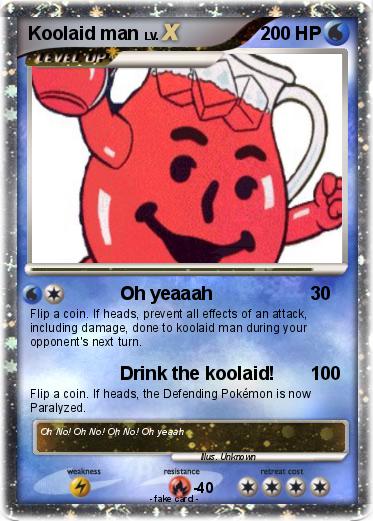 Pokemon Koolaid man