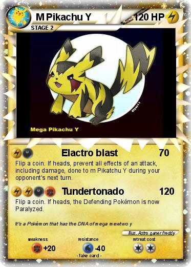 Pokemon M Pikachu Y