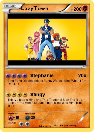 Pokemon LazyTown