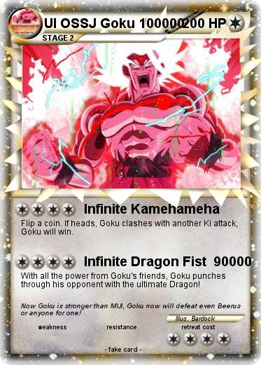 Pokemon UI OSSJ Goku 100000