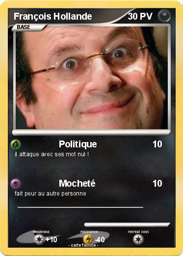 Pokemon François Hollande
