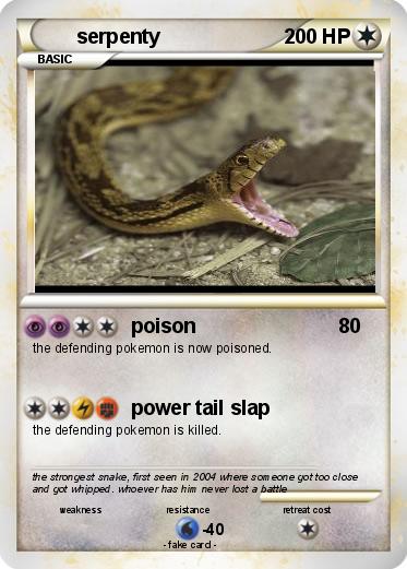 Pokemon serpenty