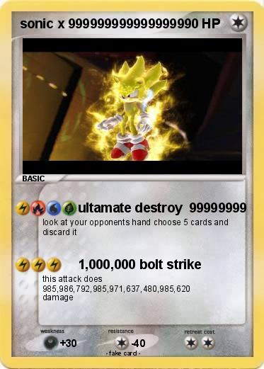 Pokemon sonic x 9999999999999999