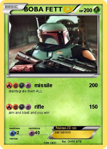Pokemon BOBA FETT