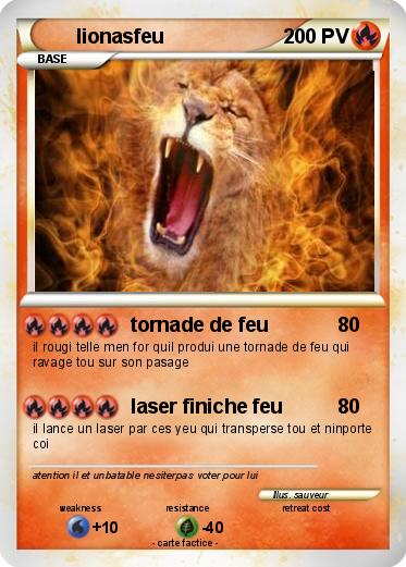 Pokemon lionasfeu