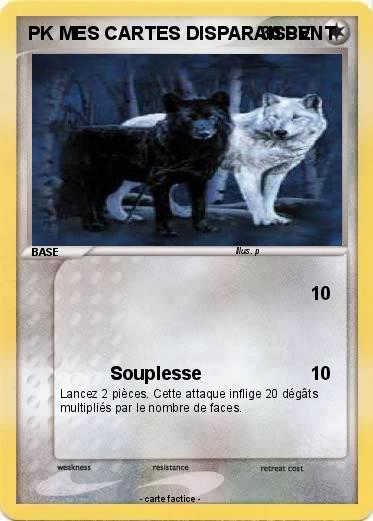 Pokemon PK MES CARTES DISPARAISSENT