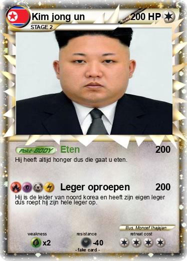 Pokemon Kim jong un