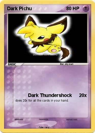 Pokemon Dark Pichu