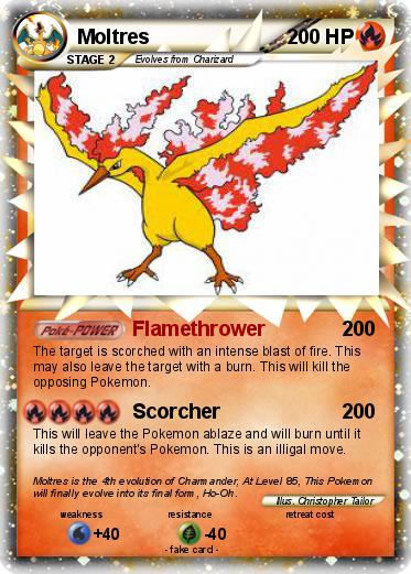 Pokemon Moltres