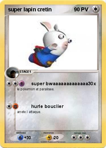 Pokemon super lapin cretin