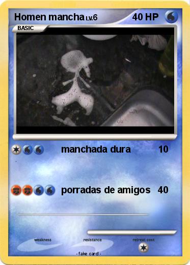Pokemon Homen mancha