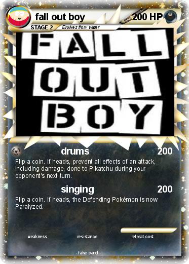 Pokemon fall out boy