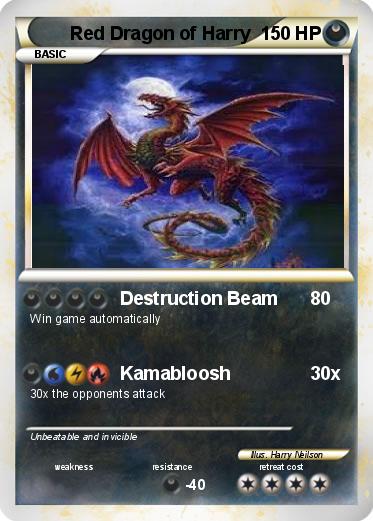 Pokemon Red Dragon of Harry