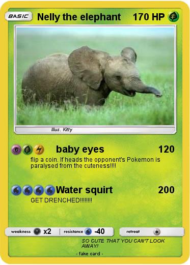 Pokemon Nelly the elephant