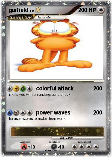 Pokemon garfield