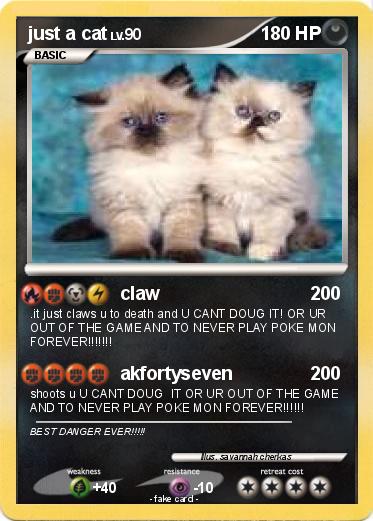 Pokemon just a cat